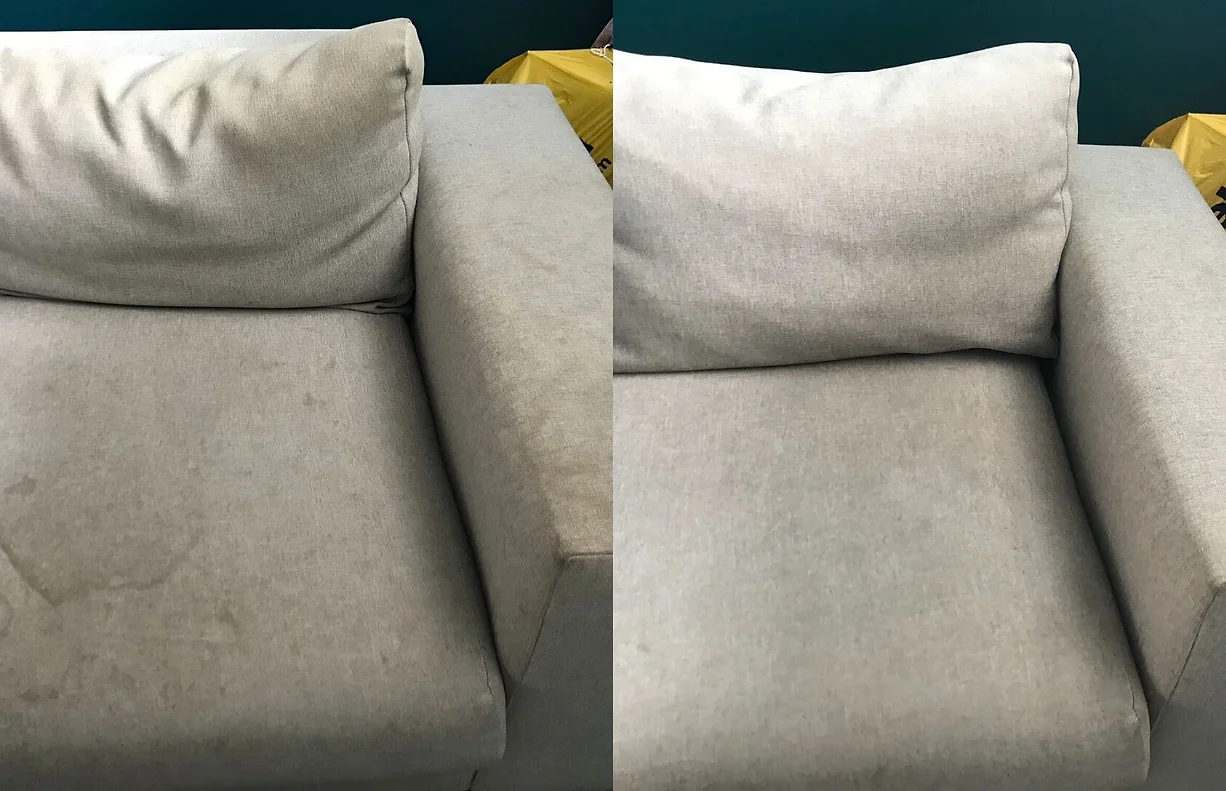 Fabric sofa clean and deodorise