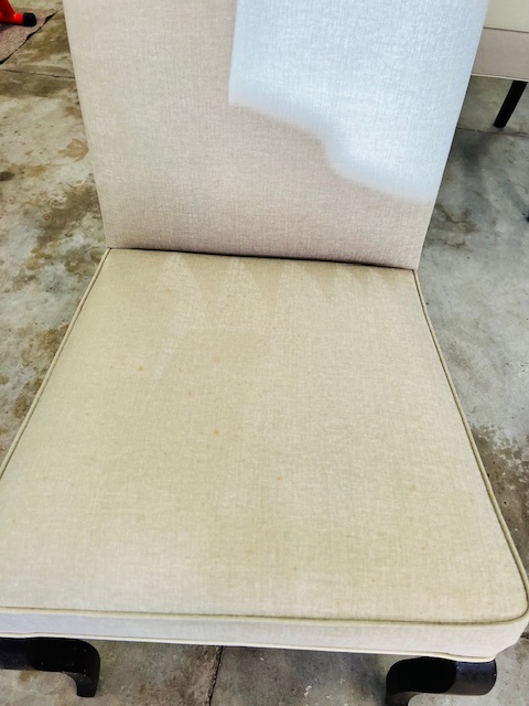 Results after Terrigal expert fabric cleaning 